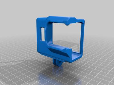 Gopro Hero 7 Case with right side Open to connect charger