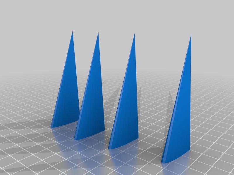 Bottle Rocket Fin Straight