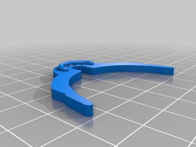 Kiss Sidewinder DSV clip replacement with reinforcement