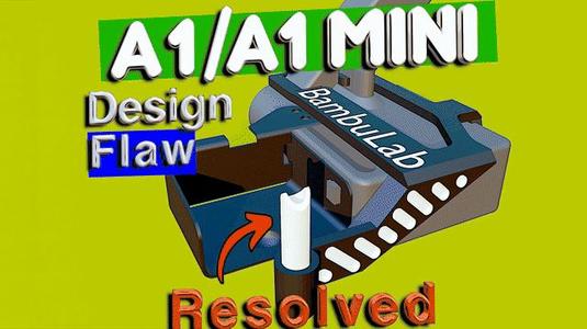 Ultimate A1 / A1 MINI Nozzle Wiper Over Engineered