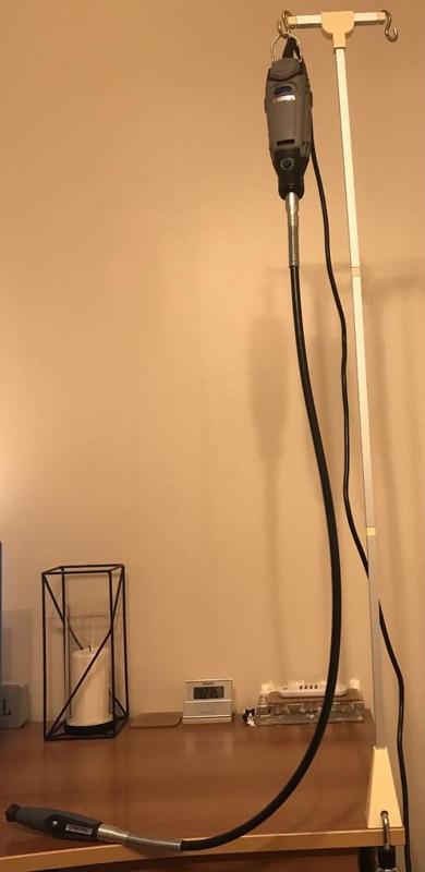 Dremel flex shaft tool holder