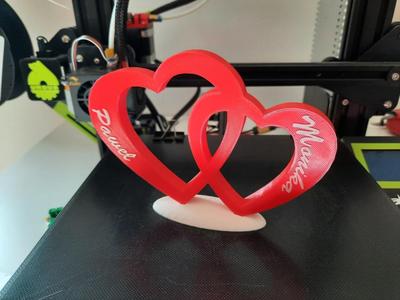 Valentine's Day gift hearts