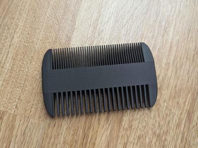 Dual Beard Hair Comb - Coarse and fine teeth