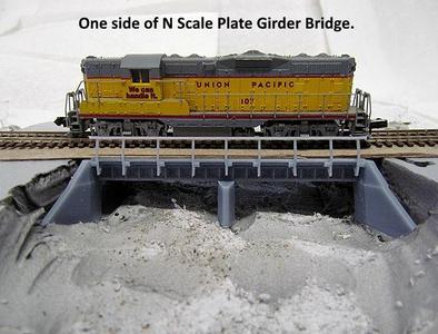 N Scale Plate Girder Bridge...