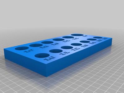 Another socket set organizer