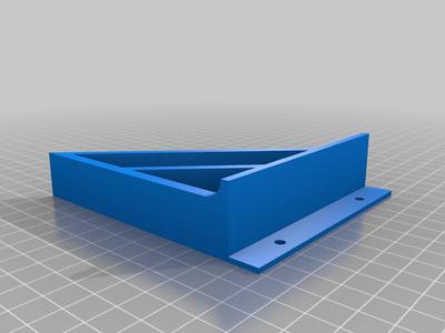 Console for IKEA lack shelf