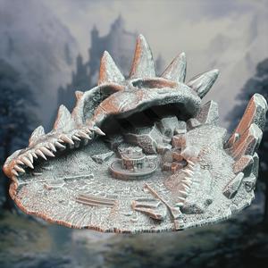 Dragon Altar Terrain Set - Grave of Cazarion