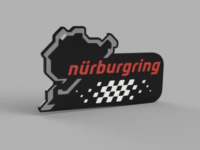 Nürburgring Keychain