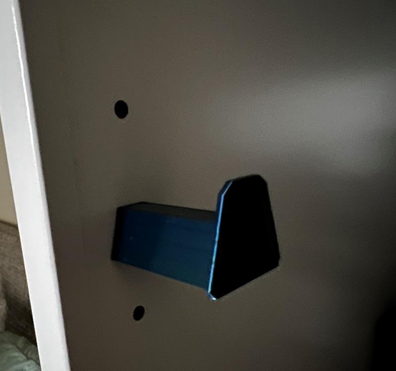 Sunglass holder with 5mm peg