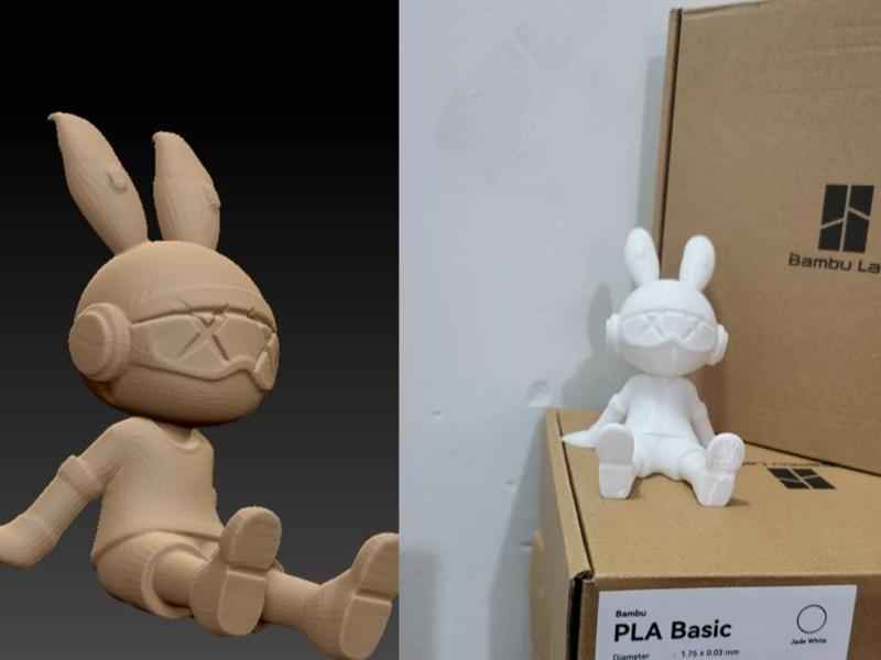 Kaws Companion bunny phone support