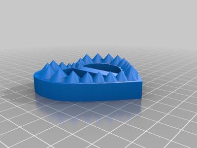 Shibari Heart Buckle