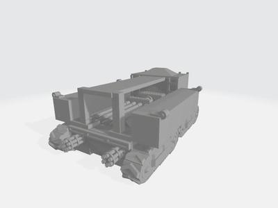 Steampunk Union Steam Crawler