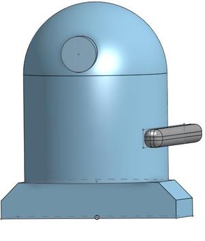 Simple R2D2 with missile 