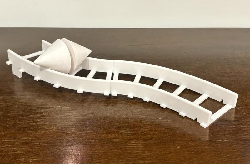 Rail turning demonstration