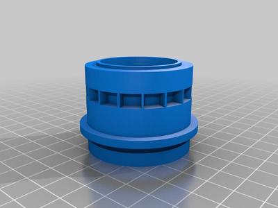 Vacuum hose adapter - male (fits cen-tec quick click)