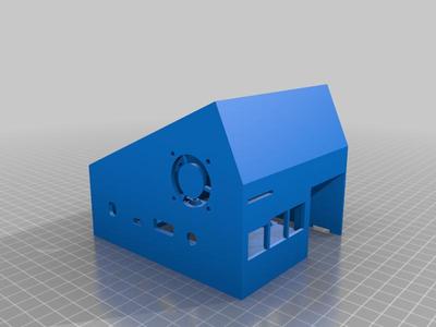Ender Station Raspberry pi 2 3 with camera cable on the back and no camera mount
