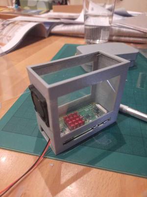 Pi 0 W gaming pc case