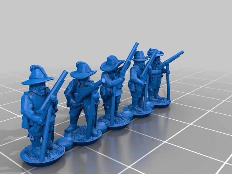 17th Century Musketeers