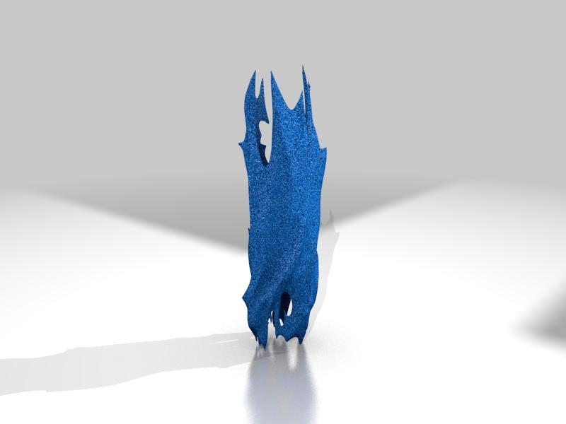 Stunt saber decorative flame