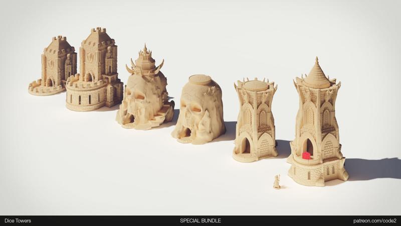 Dice Towers Bundle