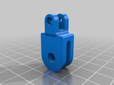 Naked to Standard Gopro Mount (Tested with GEPRC GP9 case)