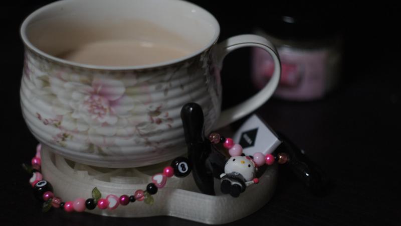 Coaster (with a flower!)