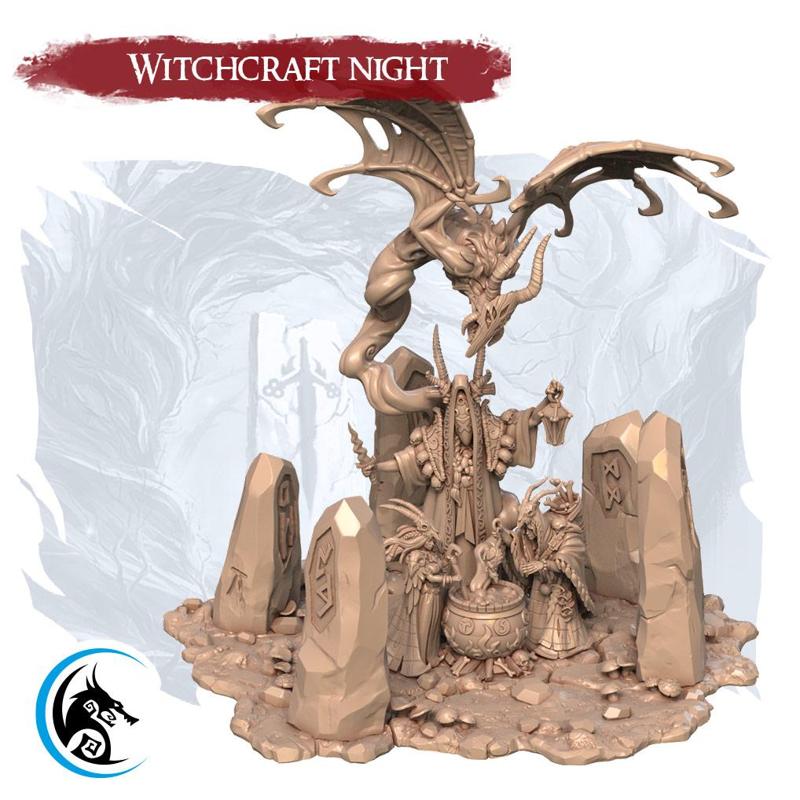 Diorama  Witchcraft Night 