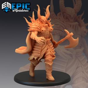 Devil Warlord Axe / Hell General / Demon Warrior / Evil Lord / Abyss Encounter