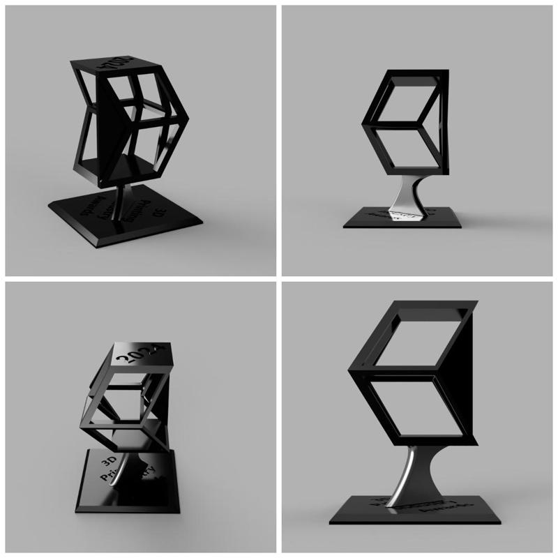 3d printing industry award - skeleton