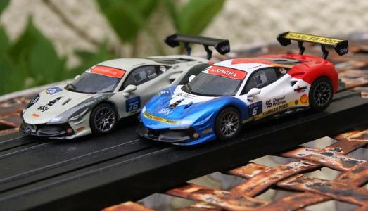 HO Slot Car Ferrari 488 Challenge Evo