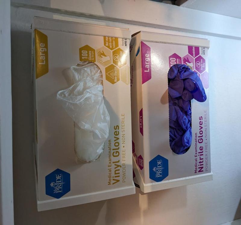 Disposable Gloves Wall Bracket