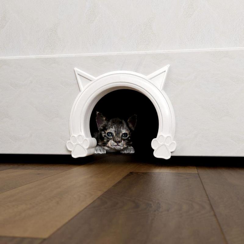 Cat door + cut template