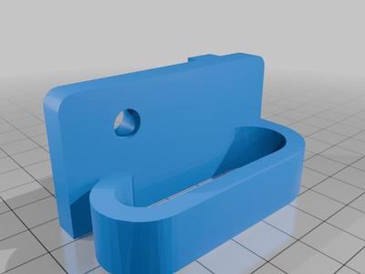 Cable management for 3060 aluminium extrusion