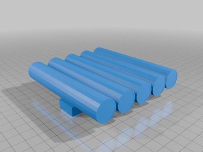 Colored Eraser Holder