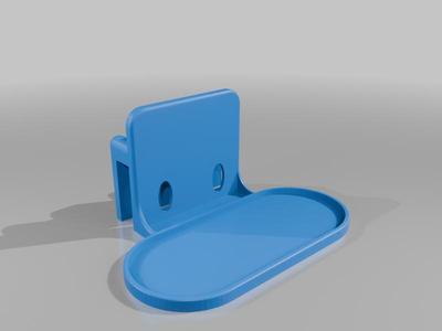 nest hub mount for wood slat