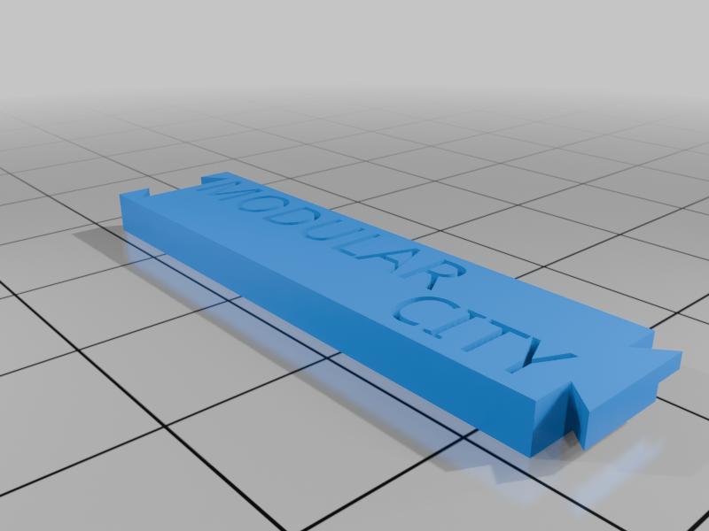 modular city border