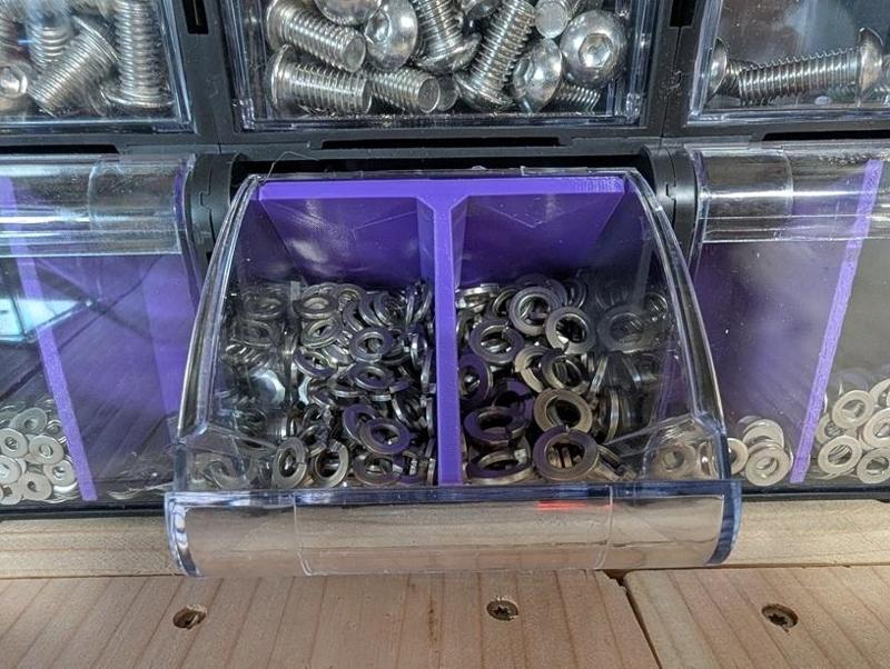 4 inch Tilt Bin Divider