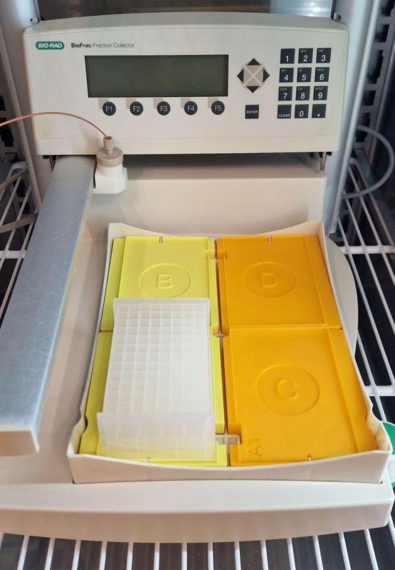 3D-Printed SBS Plate Adapter for Bio-Rad NGC BioFrac Fraction Collector