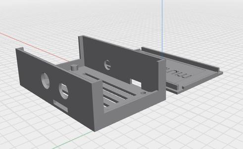 Carcasa para la TTGO con kit de audio (ESPectrum)