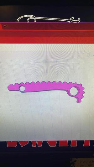 Spyderco Military 2 ribbed backspacer