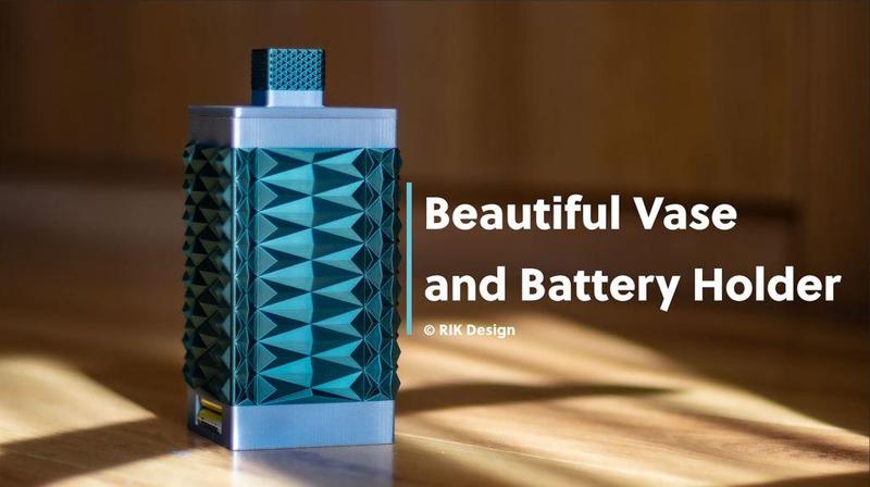Beautiful Battery Vase