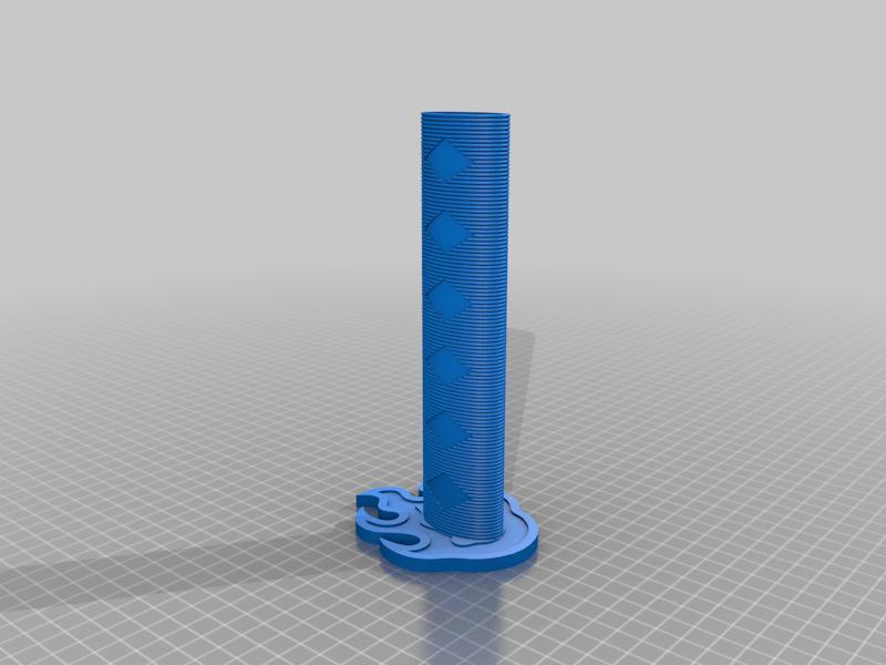 Tanjiro Katana handle