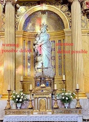 tablette de prière notre dame des victoires prayer tablet our lady of victories