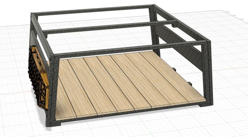 VS4-10 Bed Rack