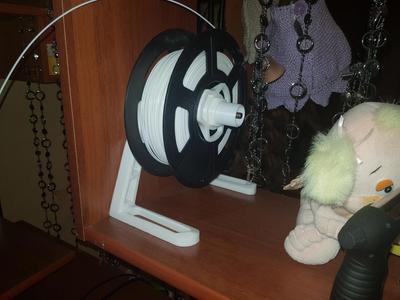 Ender 3 Ball-Bearing Filament Spool Holder, desktop bayonet  version
