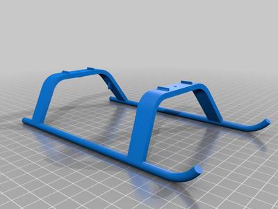 Protos 380 evo Landing gear (skids)