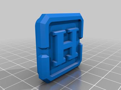 Heavy Machinegun magnet Remix - Spacings and details corrected