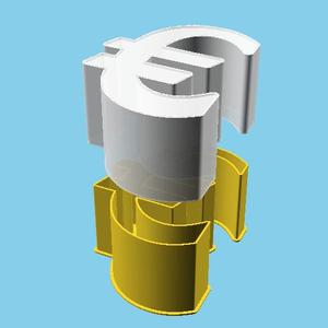 Euro Sign, nestable box (v1)