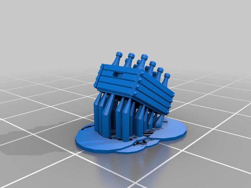 Wine and champagne bottles and crates RESIN