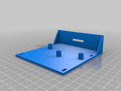 Blue Scsi v2 mount for Amiga 2000